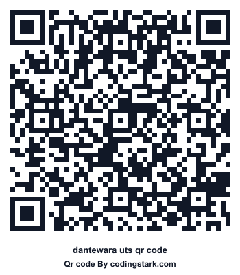 Dantewara UTS QR Code