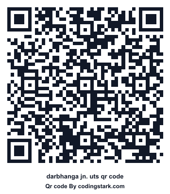 Darbhanga Jn. UTS QR Code