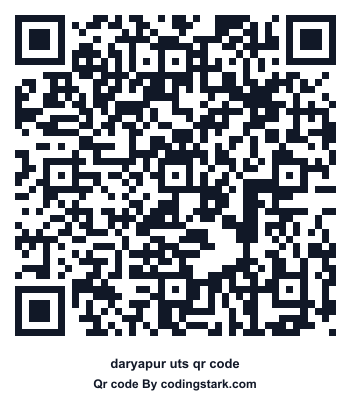 Daryapur UTS QR Code