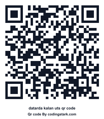 Datarda Kalan UTS QR Code