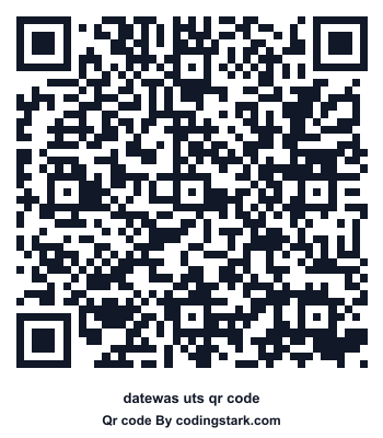 Datewas UTS QR Code