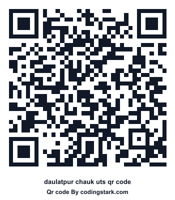 Daulatpur Chauk UTS QR Code
