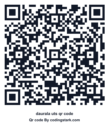 Daurala UTS QR Code