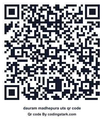 Dauram Madhepura UTS QR Code