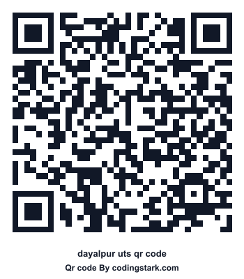 Dayalpur UTS QR Code