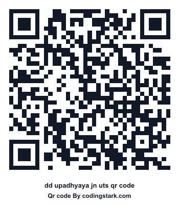 Dd Upadhyaya Jn UTS QR Code