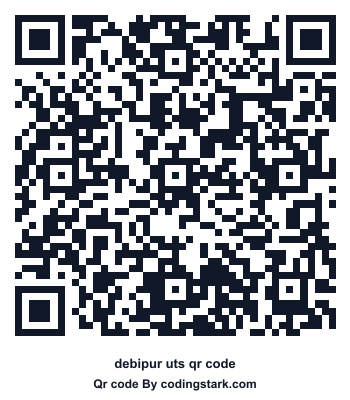 Debipur UTS QR Code