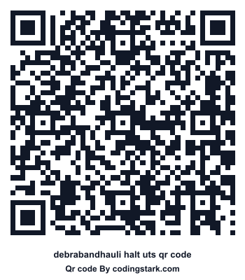 Debrabandhauli Halt UTS QR Code