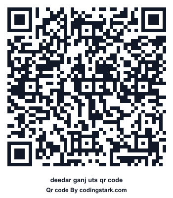 Deedar Ganj UTS QR Code