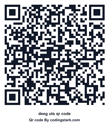 Deeg UTS QR Code
