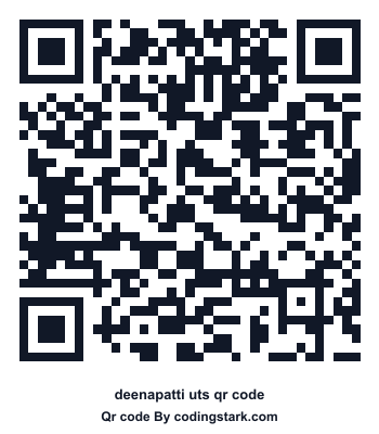 Deenapatti UTS QR Code