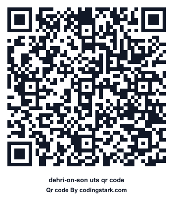 Dehri-on-son UTS QR Code