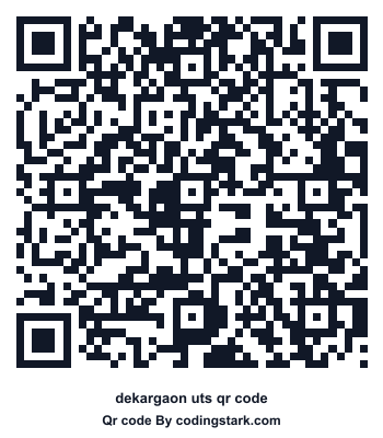 Dekargaon UTS QR Code