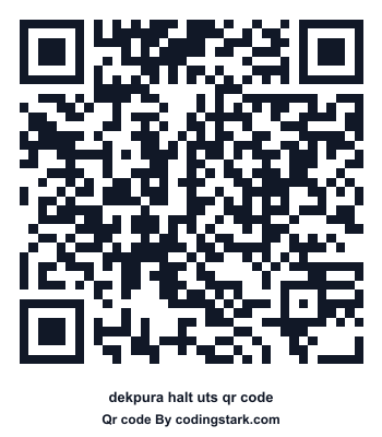 Dekpura Halt UTS QR Code