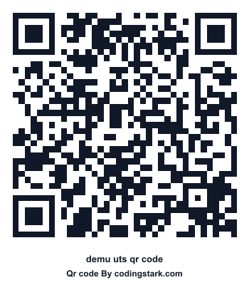 Demu UTS QR Code