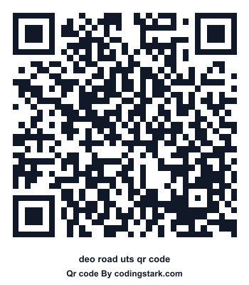 Deo Road UTS QR Code