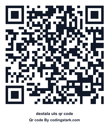 Deotala UTS QR Code