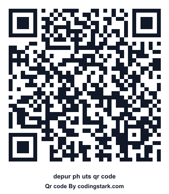 Depur Ph UTS QR Code