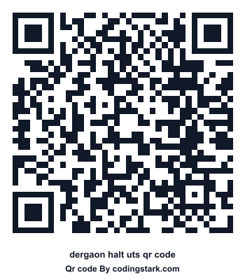 Dergaon Halt UTS QR Code