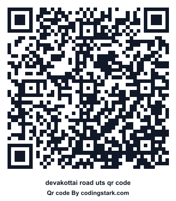 Devakottai Road UTS QR Code