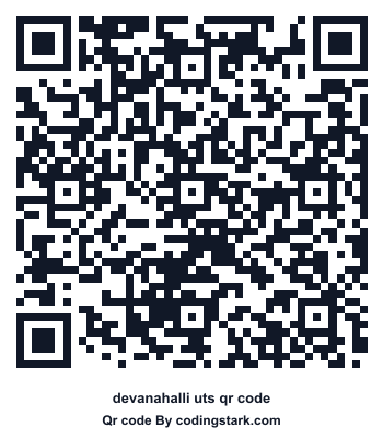 Devanahalli UTS QR Code