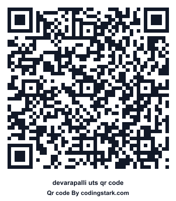 Devarapalli UTS QR Code