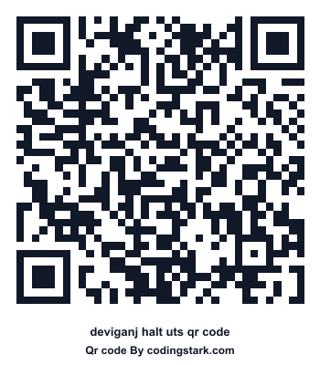 Deviganj Halt UTS QR Code