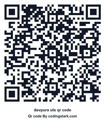 Devpura UTS QR Code