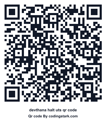 Devthana Halt UTS QR Code