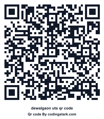 Dewalgaon UTS QR Code