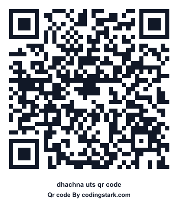 Dhachna UTS QR Code