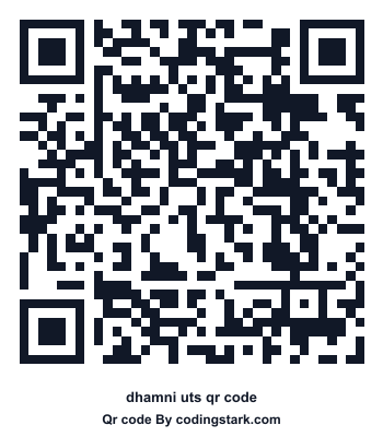 Dhamni UTS QR Code