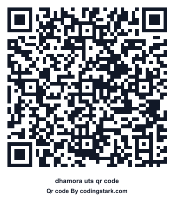 Dhamora UTS QR Code