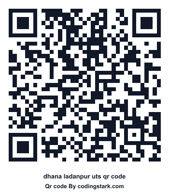 Dhana Ladanpur UTS QR Code