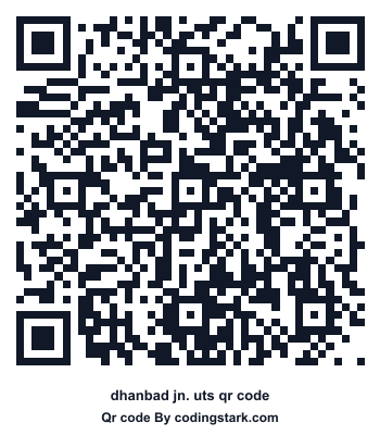 Dhanbad Jn. UTS QR Code