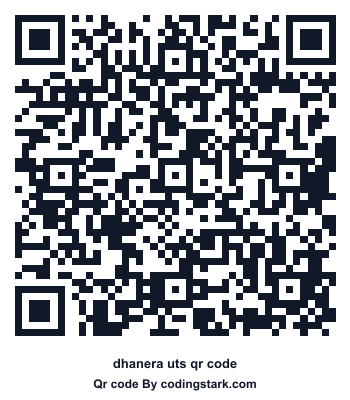 Dhanera UTS QR Code