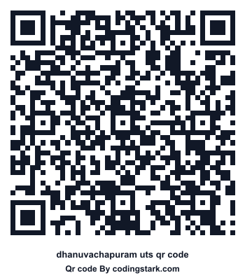 Dhanuvachapuram UTS QR Code