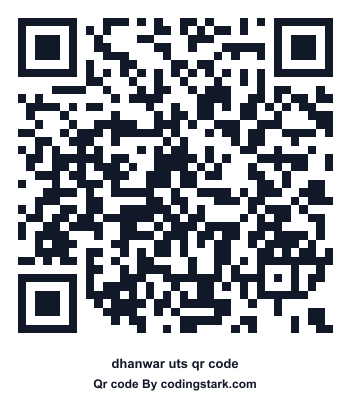 Dhanwar UTS QR Code