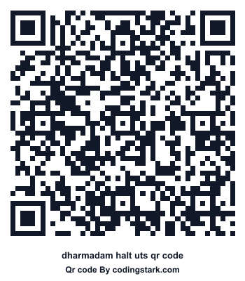 Dharmadam Halt UTS QR Code