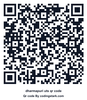 Dharmapuri UTS QR Code