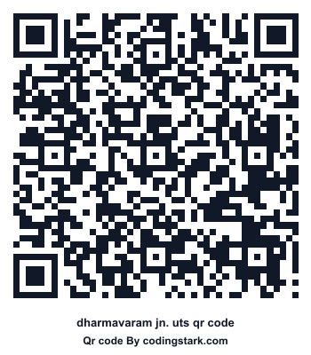 Dharmavaram Jn. UTS QR Code