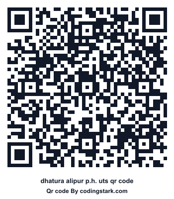 Dhatura Alipur P.h. UTS QR Code
