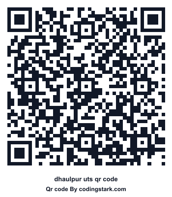 Dhaulpur UTS QR Code