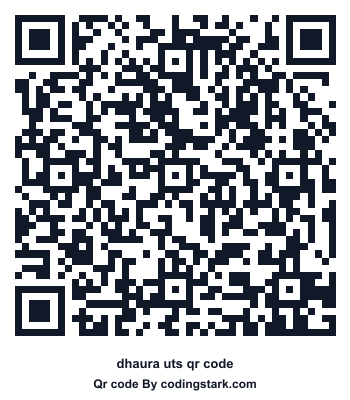 Dhaura UTS QR Code