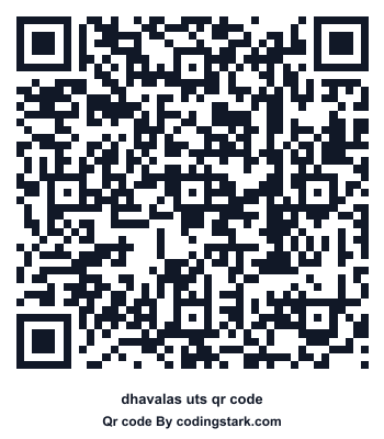 Dhavalas UTS QR Code