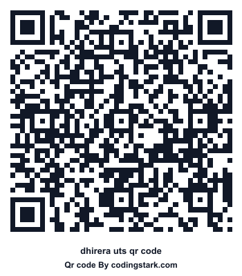 Dhirera UTS QR Code