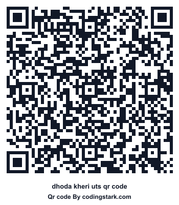 Dhoda Kheri UTS QR Code