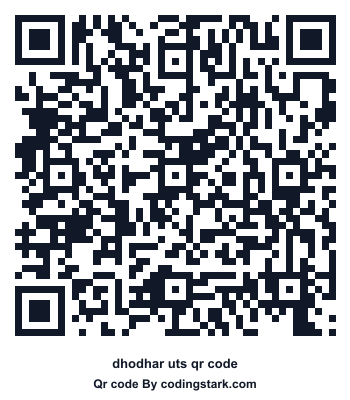 Dhodhar UTS QR Code