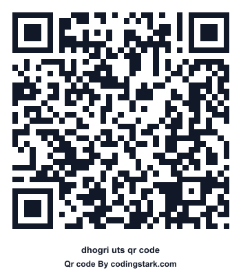 Dhogri UTS QR Code
