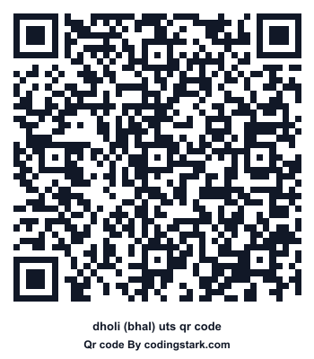 Dholi (bhal) UTS QR Code
